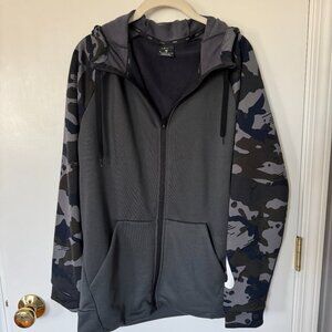 Nike Men's  Dri-Fit Camo Fleece Full-Zip Hoodie - Size Medium